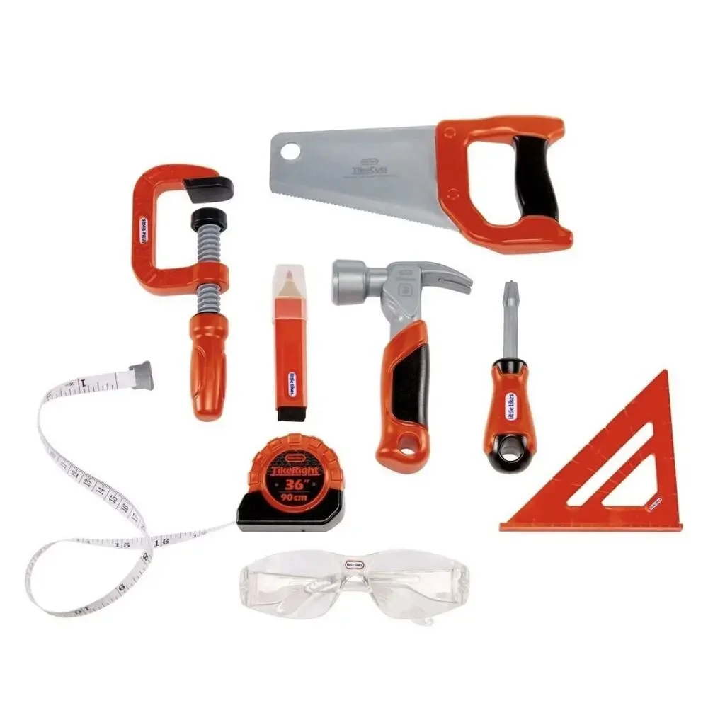 Little Tikes Creative Construction Master Carpenter Set 114 Accessories